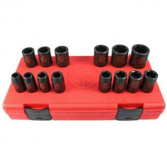 Set tubulare 1/2" scurte Chicago Pneumatic SS4114