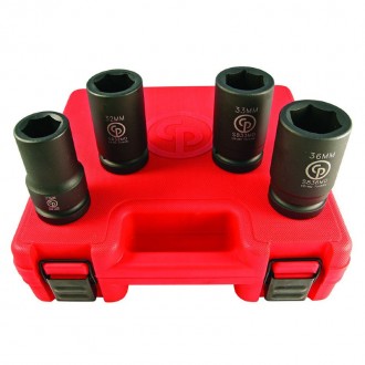Set tubulare impact 1" lungi Chicago Pneumatic SS814D