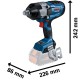 Masina de insurubat cu impact GDS 18V-1600 HC Professional